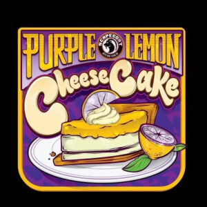 Purple Lemon Cheese Cake 1