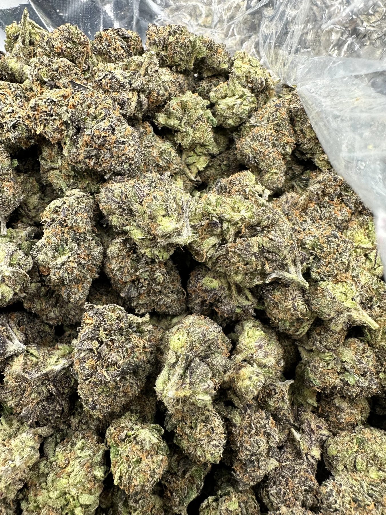 Double Limoncello premium flower with trichome-rich coating and signature lemon cultivar structure